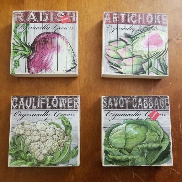Home Decor Other - Kitchen Wall Art Vegetable Style